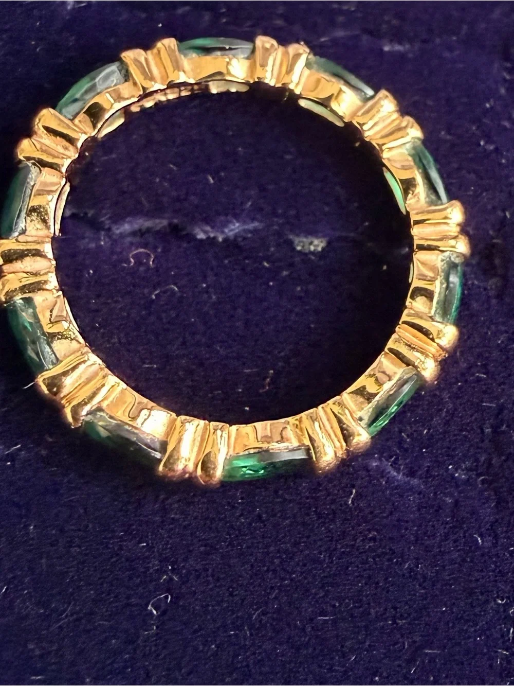 Vintage Camrose and Kross JBK 10th Anniversary ring